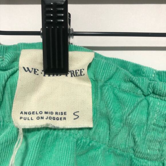 We The Free People Womens Angelo Mid Rise Pull On Jogger Green Size S - Picture 8 of 10